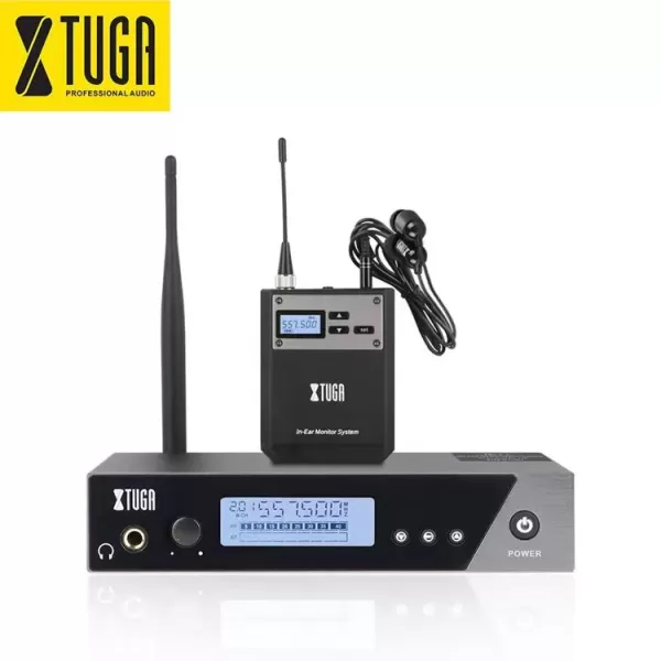 Xtuga IEM1100 Best Affordable Professional Wireless In-Ear Monitor System 1 Pack