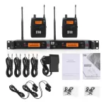 Xtuga RW2080 - 2 Bodypack Professional Wireless In Ear Monitor System