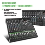 XTUGA MRV122FX 12 Channels Audio Mixer Sound board