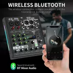 Xtuga AM06 Best Mixer Audio Bluetooth / USB 6 Channel | Xtuga Audio