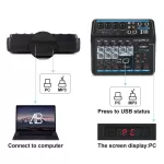 Xtuga AM6 Audio Mixer Sound 6 Channels | Xtuga-Audio