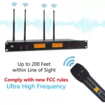 Xtuga A400 4-Channel UHF Wireless Microphone System