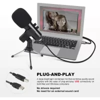 Xtuga BM880 Best USB Conference Call Microphone for PC